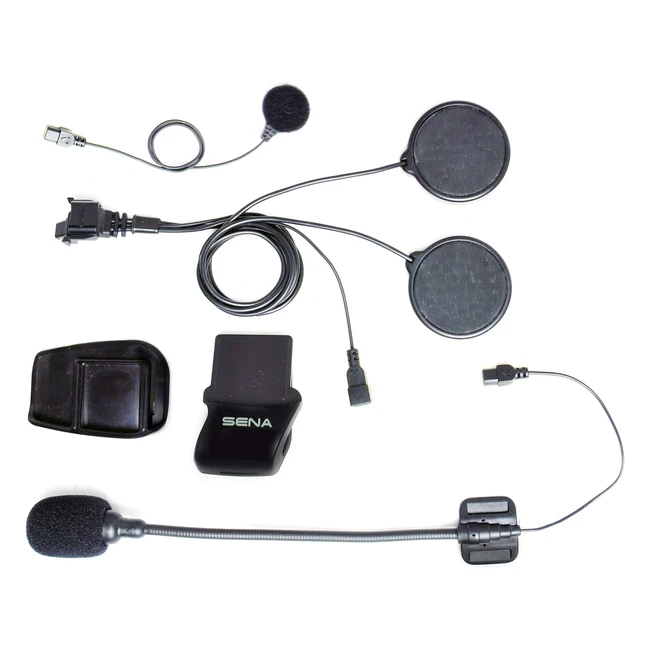 Kit Morsetto Casco Sena SMH5A0313 per Bluetooth Sph10fm - Cuffie Stereo e Interf