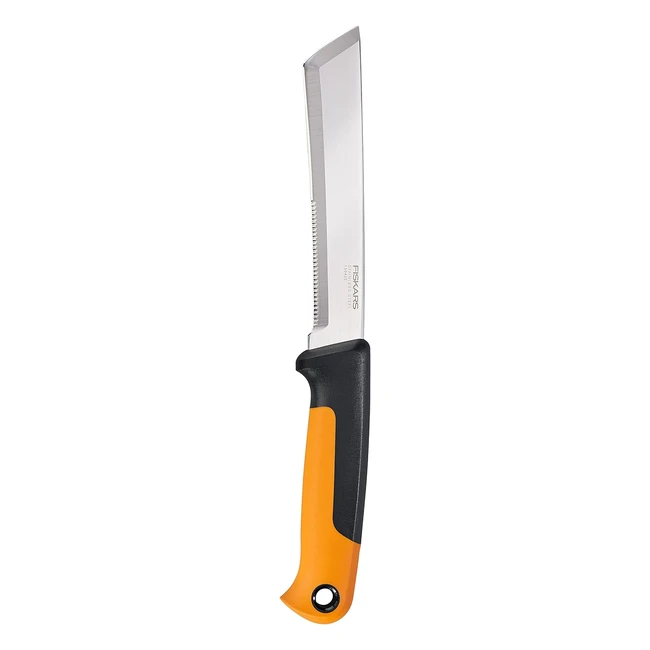 Couteau de récolte Fiskars pour tiges épaisses - Lame 15cm - Acier inoxydable - Xseries K82 1062830