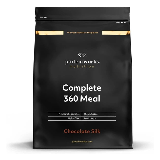 Protein Works Complete 360 Meal Shake - High Protein Meal, 400 Calorie Meal Replacement, 5 Servings