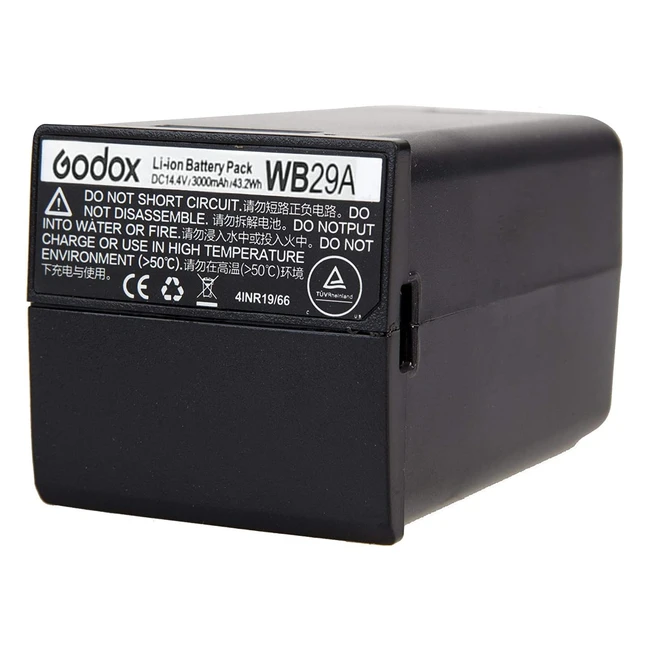 Batería Godox AD200 - Potente y Duradera - Ref. JS024