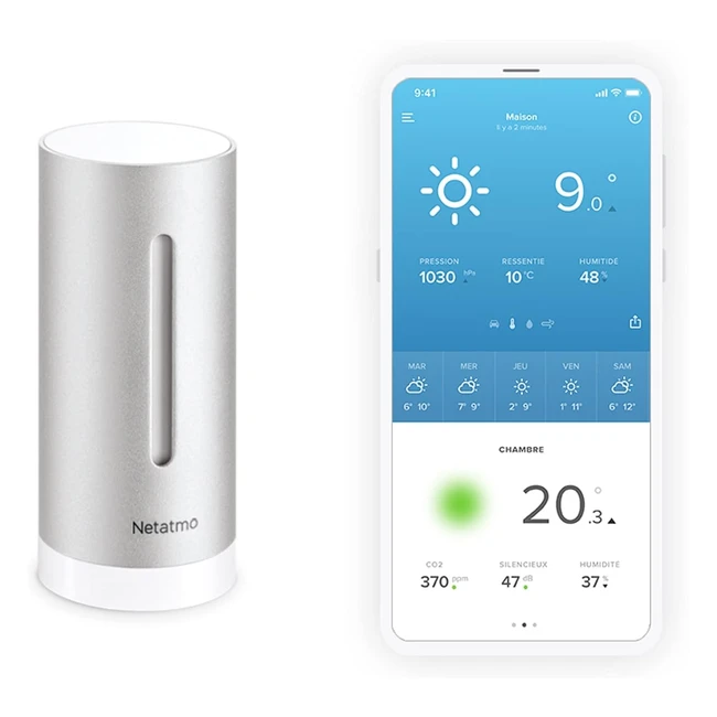 Netatmo Weather Station Additional Module - Realtime Readings Room History Ale