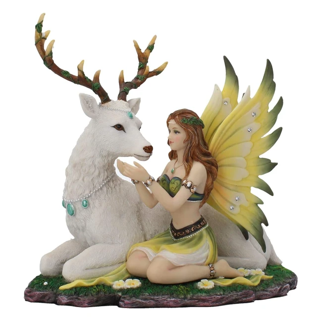 Enchanting Nemesis Now D4030K8 Adoration Figurine - White Resin, 23.5cm