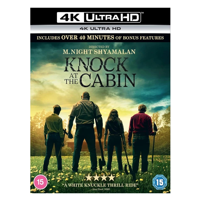 Knock at the Cabin 4K Ultra HD 2023 BluRay Region Free - Acquista ora!