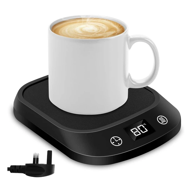 Coffee Mug Warmer for Desk - Electric Beverage Warmer with 4 Temperature Setting