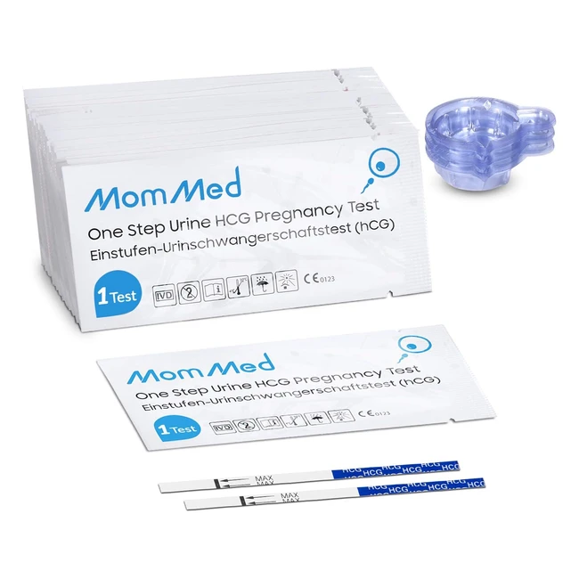 Mommed Pregnancy Test Strips - HCG30 - Early Detection - Rapid  Accurate Result