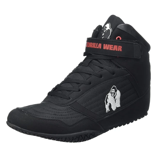 Chaussures de fitness montantes pour homme Gorilla Wear - Noir - Taille 46 EU - 