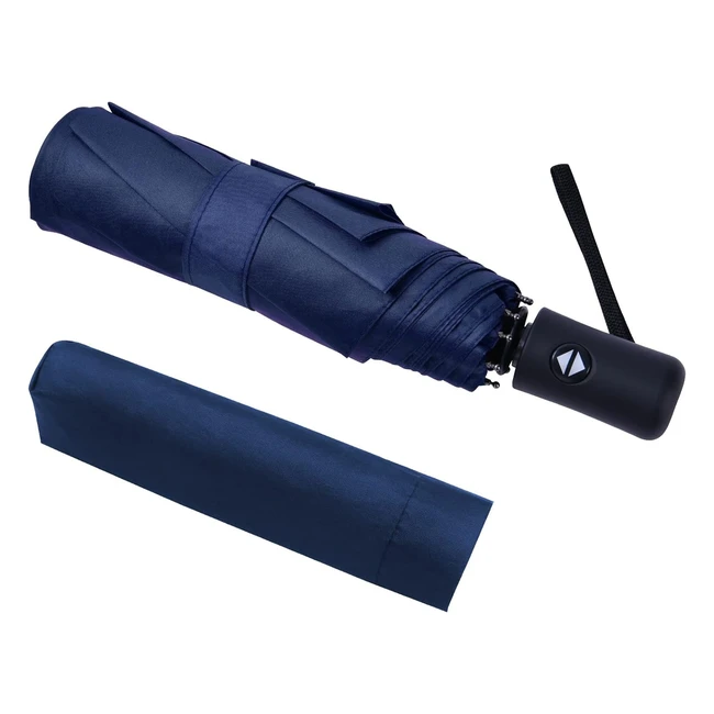 Vicloon Parapluie Pliant Compact - Ouverture Automatique - Résistant au Vent - Léger et Solide - Pour Homme et Femme