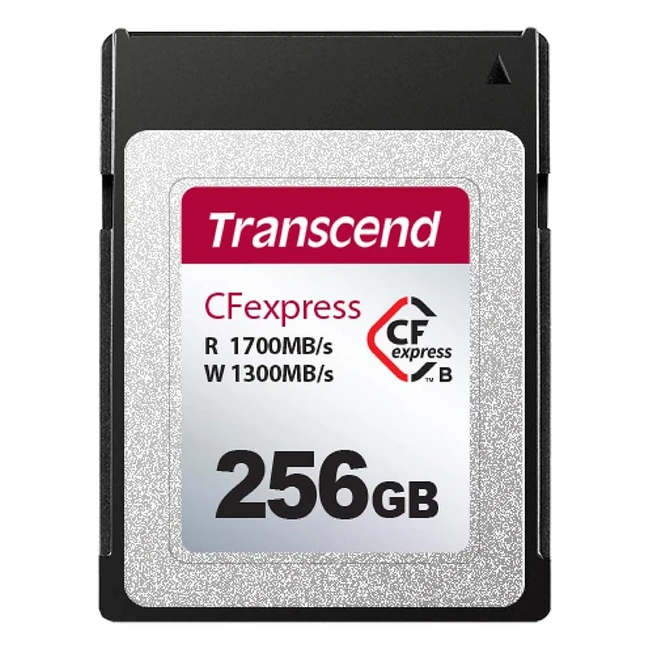 Tarjeta Transcend 256GB CFexpress TLC TS256GCFE820 - Alta velocidad de transfere
