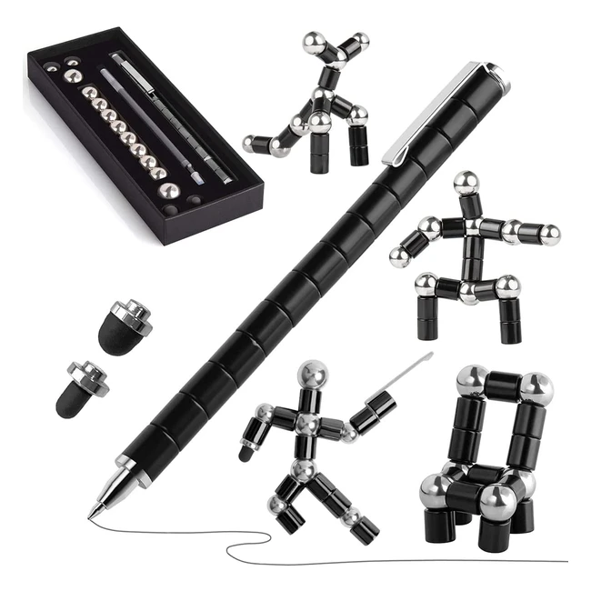 Penna Magnetica Fidget Pen - Scrittura con Magnete - Regalo per Amici