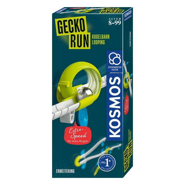 Gecko Run Looping - Kit dexprimentation avec vitesse et cascade - Rf XYZ