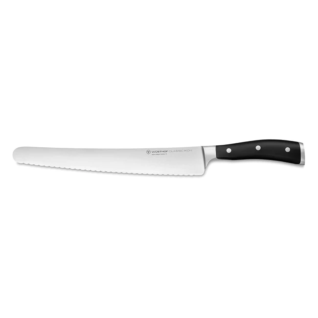 Couteau à pain Wüsthof Classic Ikon Super Slicer 26 cm - Tranchant extrême et durable