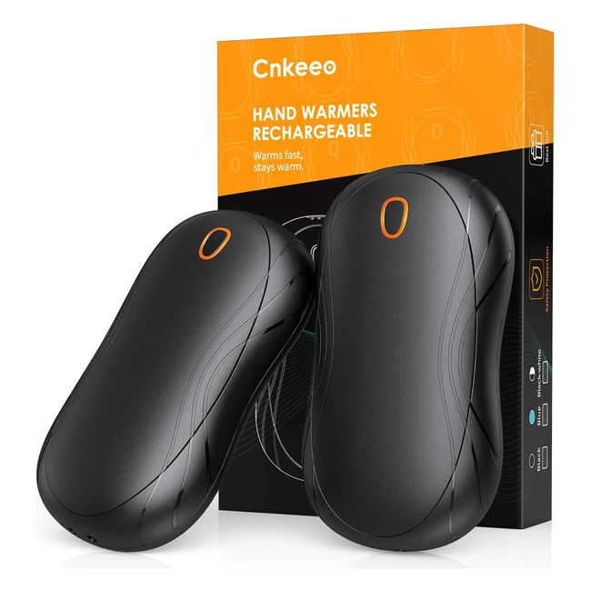CNKEEO Hand Warmers 2-Pack Rechargeable 10Hrs - Best Warm Gift