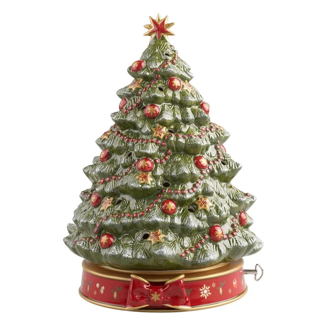 Villeroy  Boch Toys Delight Spieluhr Weihnachtsbaum Porzellan Grn Klein