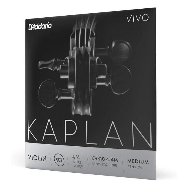 Cordes Violon DAddario Kaplan Vivo KV310 44M - Medium