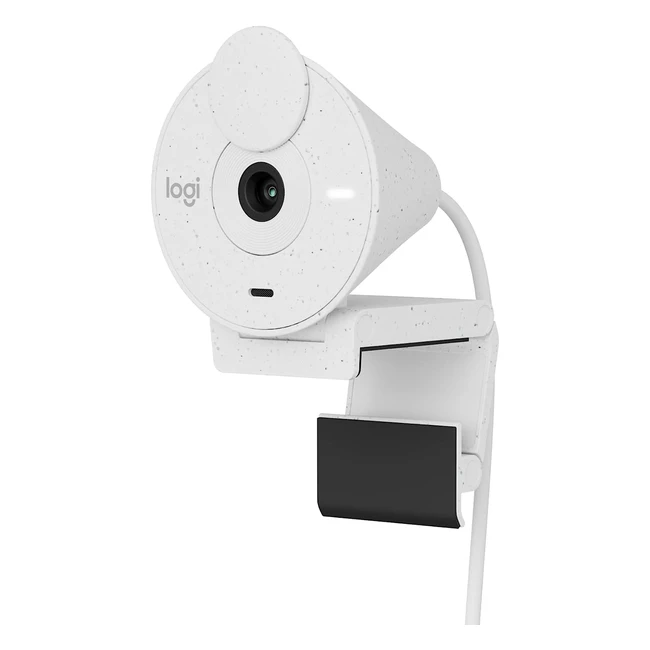 Webcam Logitech Brio 300 Full HD avec confidentialit rduction de bruit USB