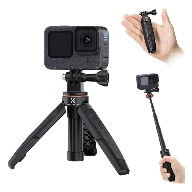 Bastone Selfie Treppiede 32cm KF Concept MS03 - Selfie Stick con Attacco per Tre