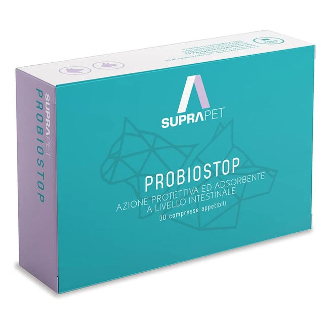 Probiostop Suprapet - Probiotici per cane e gatto - 30 compresse