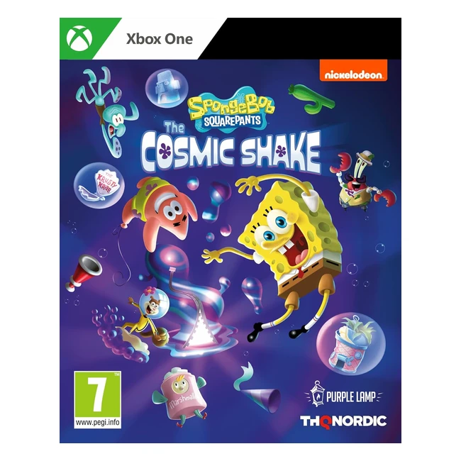 Bob l'éponge : The Cosmic Shake Xbox One - Graphismes somptueux, costumes cosmiques et mode photo!