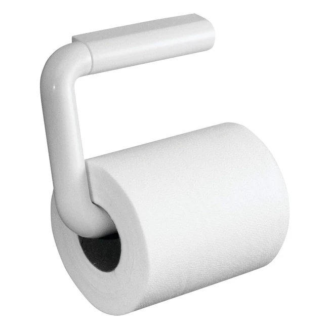 InterDesign WC-Rollenhalter weiß, Wandmontage, inklusive Befestigungsmaterial