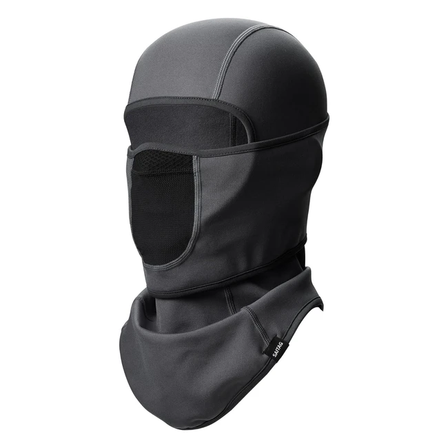 Saitag Balaclava Ski Mask - Warm Face Mask for Cold Weather - Winter Skiing, Snowboarding, Motorcycling - Reference: XYZ123 - Stay Cozy & Protected