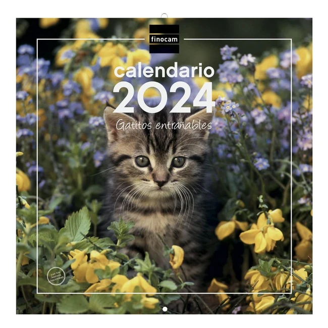 Calendario Finocam 2024 30x30, Enero-Diciembre, 12 meses - ¡Planifícate con estilo!