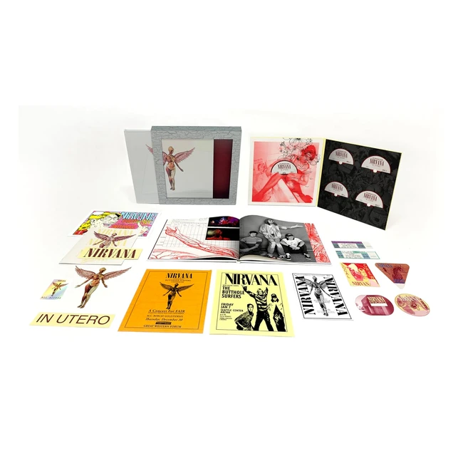 Coffret 5CD In Utero 30ème anniversaire - Édition Super Deluxe