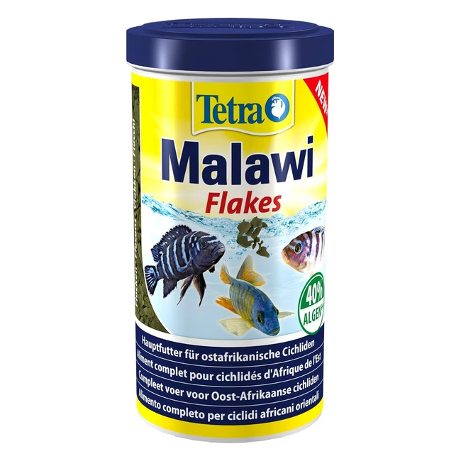 Tetra Flakes Malawi - Mangime per Pesci Ornamentali - 1L
