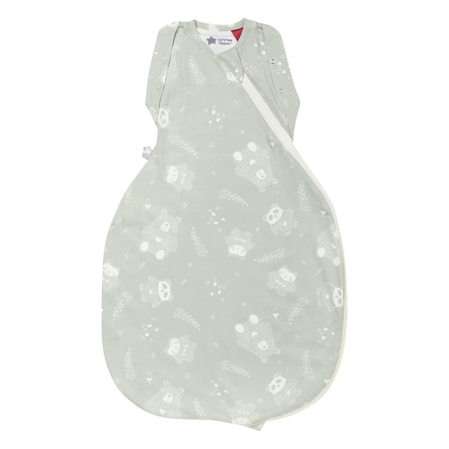 Tommee Tippee Baby Sleep Bag for Newborns - OriginalGrobag Swaddle Bag - Hip-Healthy Design - Soft Cotton-Rich Fabric - 36M - 2.5 Tog - Woodland Gro Friends