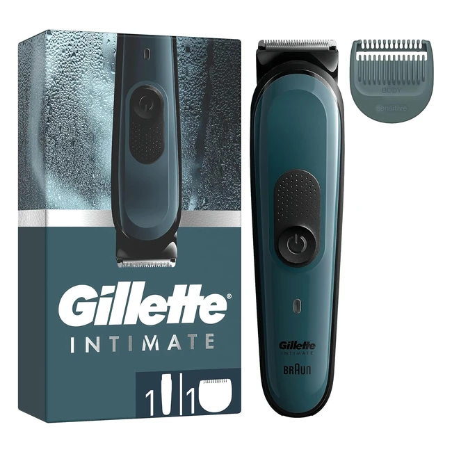 Gillette Intimate Tondeuse Intime pour Homme i3 - Rasage Doux et Prcis