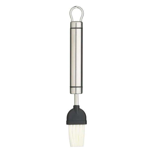 Pinceau pâtisserie KitchenCraft Pro en acier inoxydable - Nylon résistant - 20cm