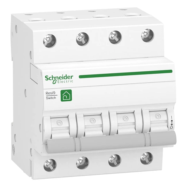 Schneider Electric R9S64463 Lasttrennschalter Resi9 3PN 63A - Sicherheit und Zuv