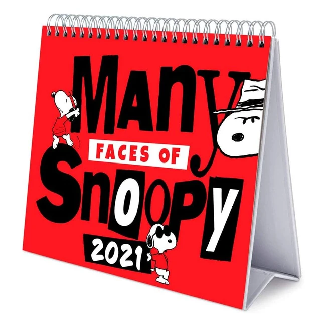 Calendario de Escritorio 2021 Snoopy Erik 17x20 cm