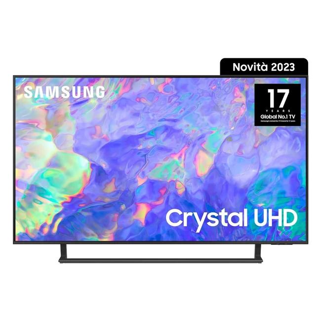 TV Samsung UE43CU8570 LED 43 pouces UHD - Couleurs vives et réalistes