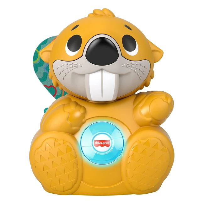 Fisher-Price Linkimals Boppin Beaver - Interactive Musical Toy (GXD79)