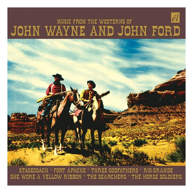 Música de los westerns de John Wayne y John Ford - CD y vinilo