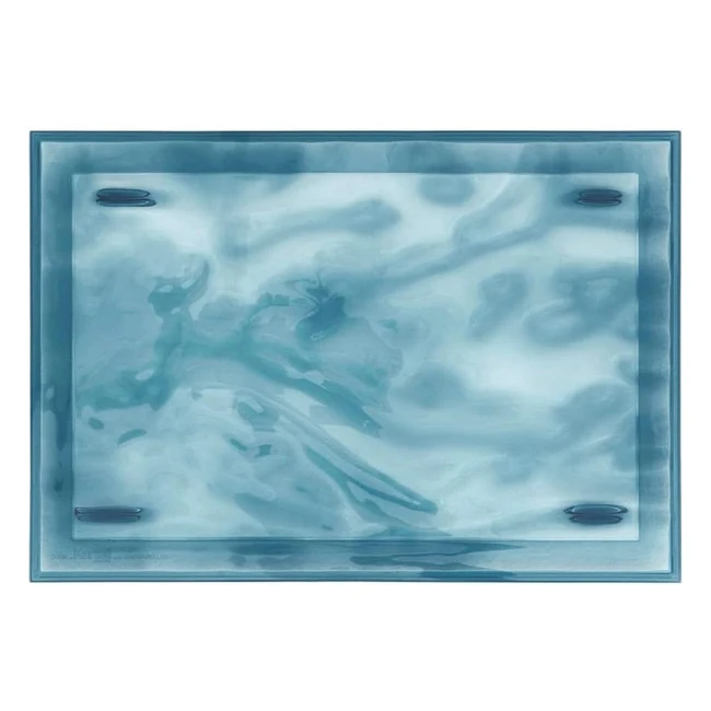 Bandeja Kartell Azul Pequeña 46x32x25cm - Diseño Mario Bellini