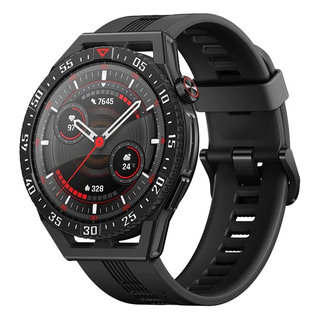 Huawei Watch GT 3 SE Smartwatch - Elegant, stylisch, wissenschaftliches Fitnessprogramm - Bis zu 14 Tage Akkulaufzeit - Deutsche Version - Graphite Black