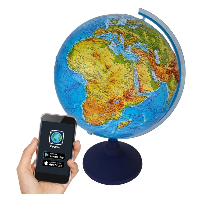 Globo Terrqueo 3D Lexi 68610 - 32 cm - Aplicacin Smartphone - IQ Globe