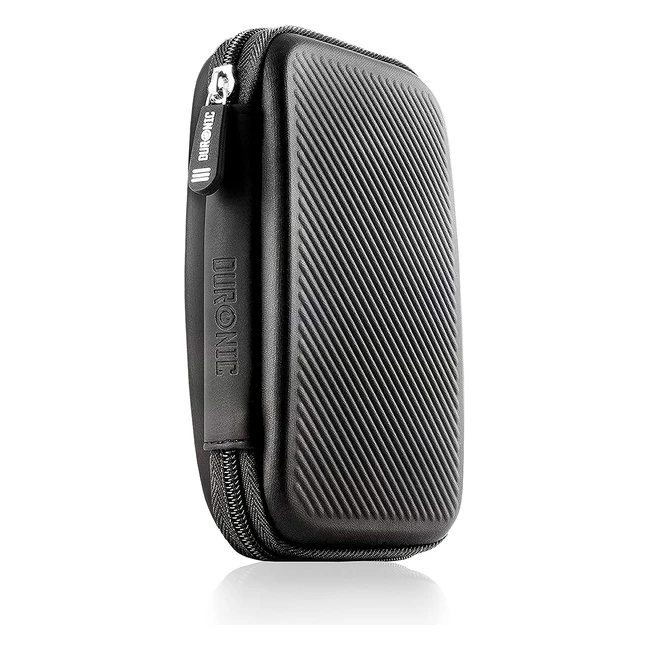 Duronic Hard Drive Case HDC2-BK  Portable EVA Storage Pouch  Lightweight  Pro