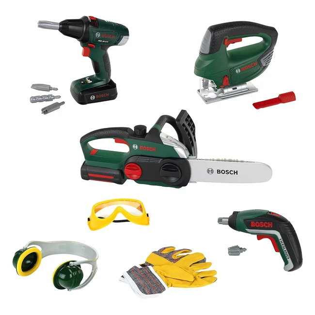 Kit de herramientas Bosch Theo 8593 para obreros de construcción