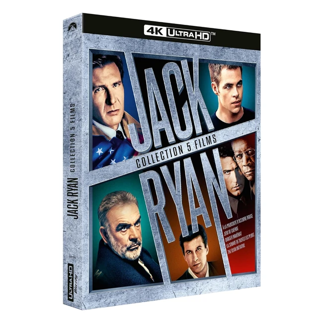 Collection secrète Jack Ryan - Coffret 5 films 4K Ultra HD
