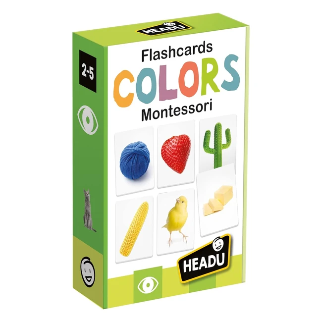Tarjetas de colores Montessori Headu M MU27859
