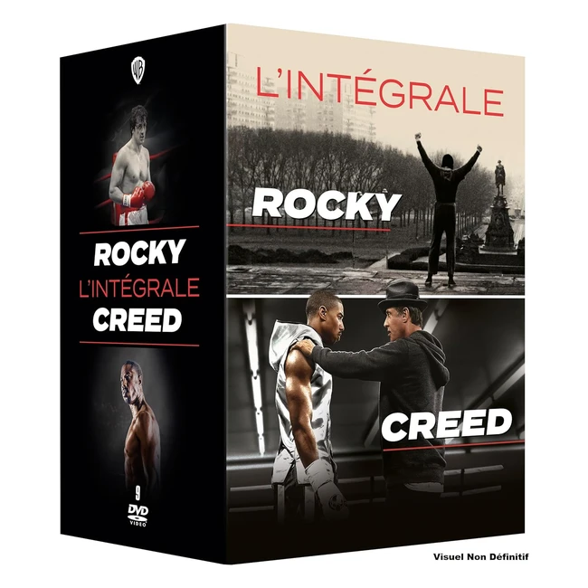 Rocky Creed Intgrale 11 Films DVD - Box Set Complet