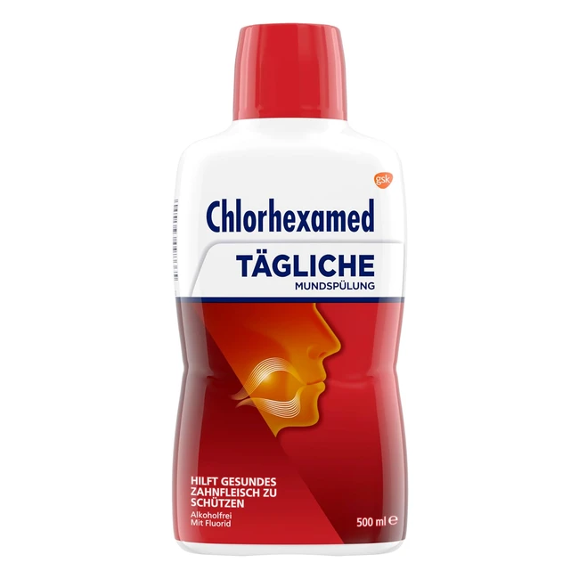 Chlorhexamed Mundspülung 500 ml - Klinisch bewährte Dual-Formel mit Chlorhexidin 0,06% - Schützt Zahnfleisch