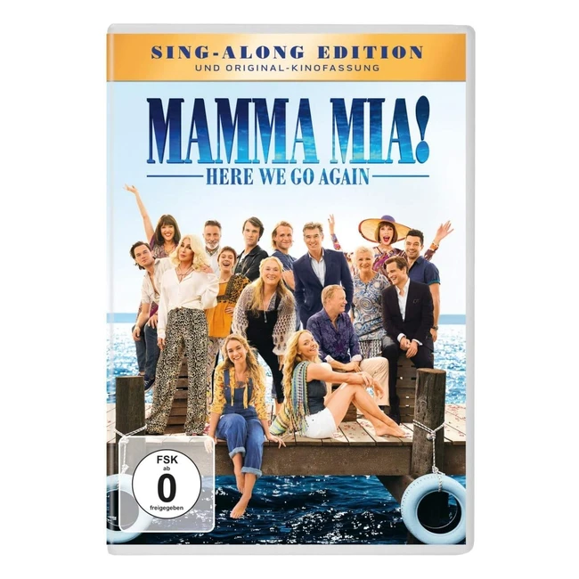 Mamma Mia Here We Go Again - Import DVD Blu-ray - Livraison Gratuite