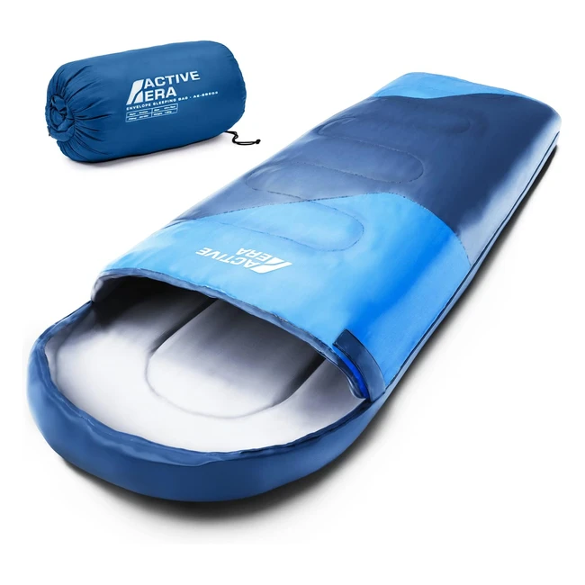 Active Era Premium Sleeping Bag - Warm Waterproof Lightweight - Adults  Kids 