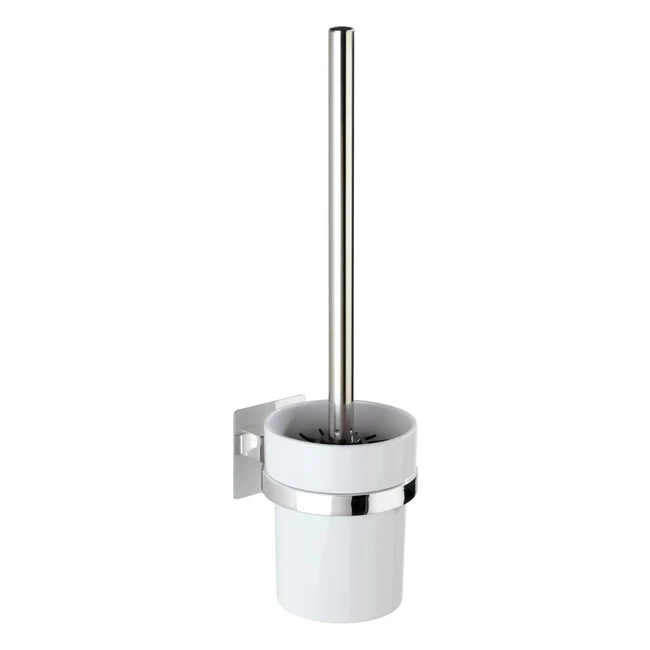 Wenko Turboloc Quadro WC-Brstenhalter einfache Montage ohne Bohren ABS-Kunst