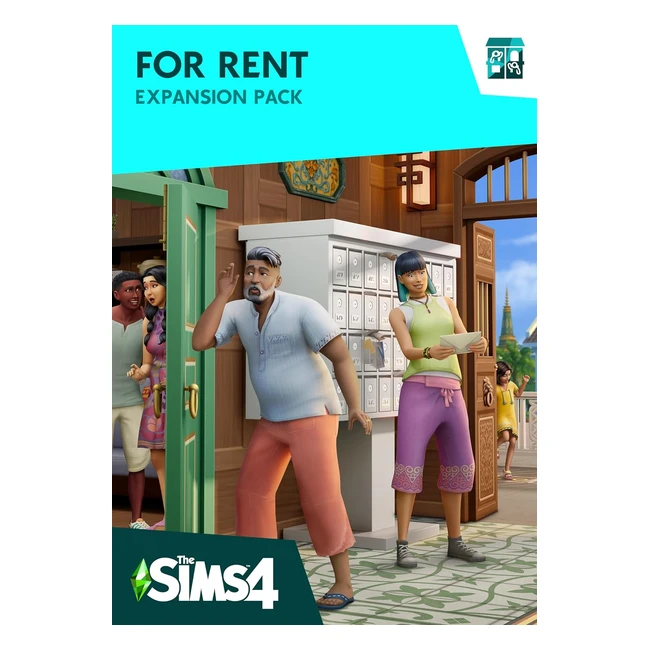 The Sims 4 for Rent EP15 PCWin Code in a Box - Explore a New World of Possibilit