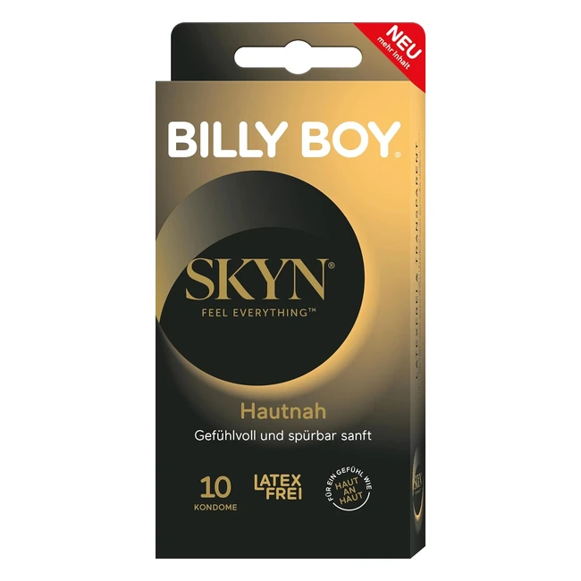 Billy Boy Skyn latexfreie Kondome, 10er Pack, sensitiv und sanft zur Haut