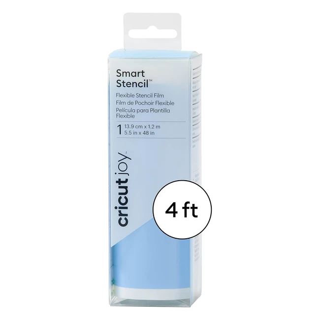 Cricut Smart Film Stencil Flessibile - Joy 12m 4ft - Legno Chiaro